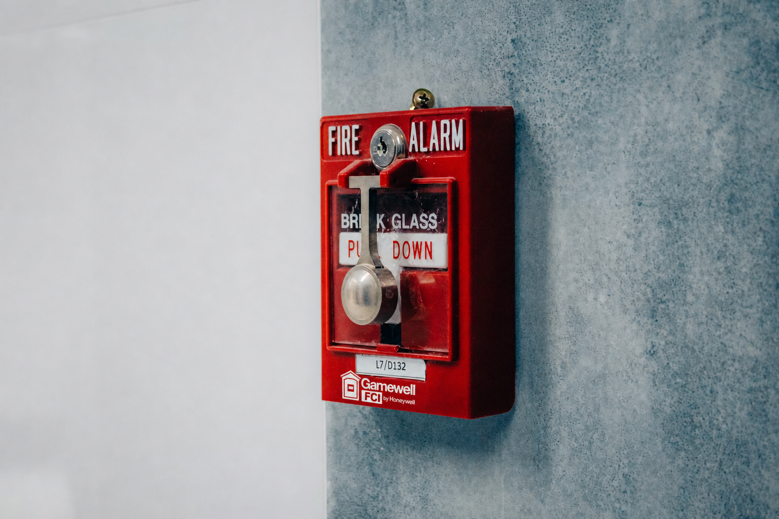 Honeywell Gamewell-FCI fire alarm control panel